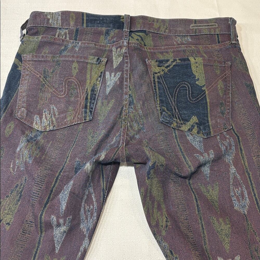 Citizens of Humanity Avedon Tribal Print Skinny Jeans Size 28 - Picture 3 of 9